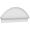 Ekena Millwork Segment Arch Smooth Architectural Grade PVC Combination Pediment, 44"W x 17-7/8"H x 2-3/4"P PEDPC044X180SEG00 - alternate 1